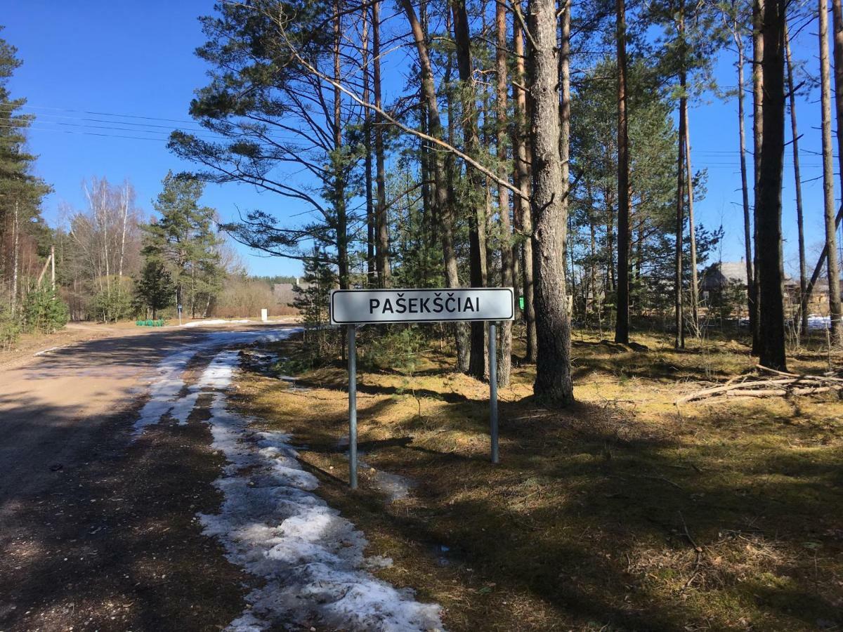 Vila Migla Paseksciai Exteriér fotografie